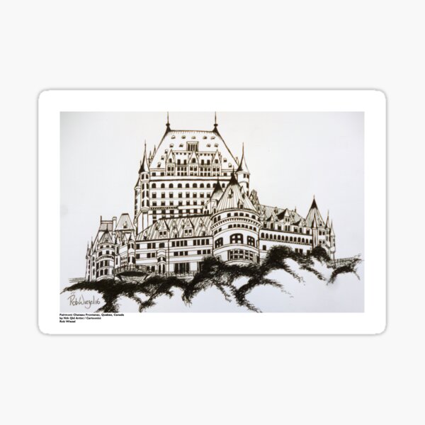 Fairmont Chateau Frontenac, Canada Sticker