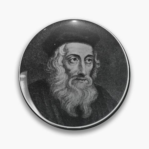 Item preview, John Wycliffe Protestant Reformer Seventh-Day Adventist Church Design designed and sold by Just Christianity.
