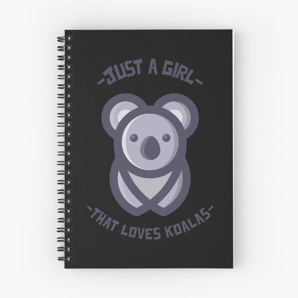 Item preview, Just a Girl That Loves Koalas designed and sold by Printed-Goodies.