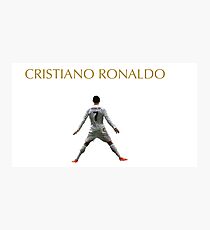 Cristiano ronaldo Photographic Print