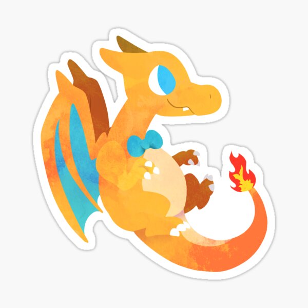 Fire Dragon Sticker
