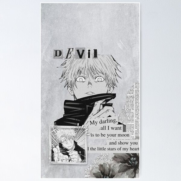  NESTLDEC Anime Jujutsu Kaisen Poster Gojo Satoru