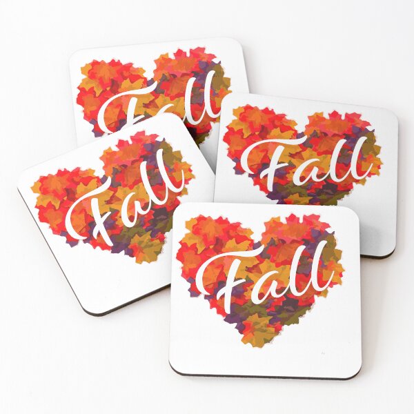 Item preview, Fall Heart Autumn Oak Leaves Bundle  designed and sold by QuidnuncDesigns.