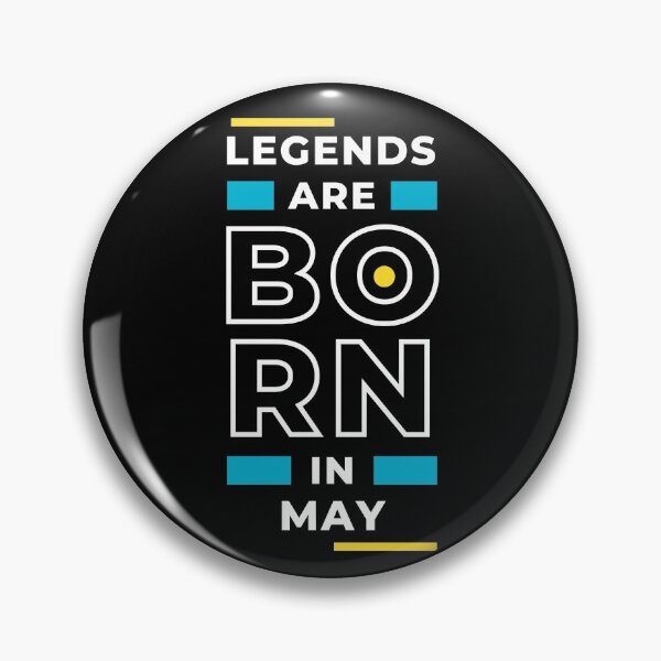Item preview, Legends are born in May designed and sold by Creatoe.