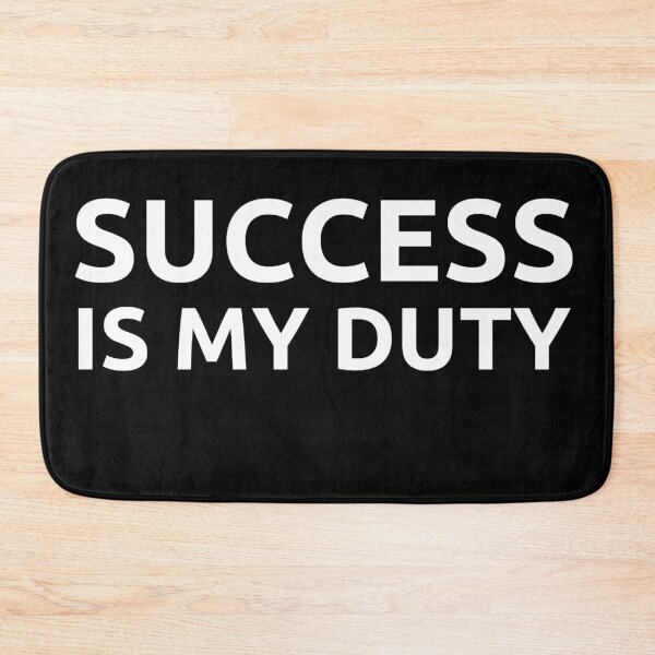 Item preview, SUCCESS IS MY DUTY designed and sold by KingsManKind.