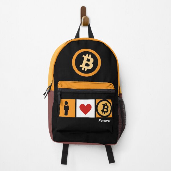 Item preview, I love bitcoin forever with red heart for BTC maximalists black designed and sold by yashik.