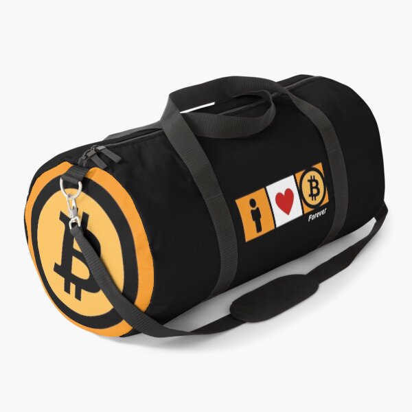Item preview, I love bitcoin forever with red heart for BTC maximalists black designed and sold by yashik.