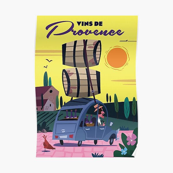Affiche Provence Poster