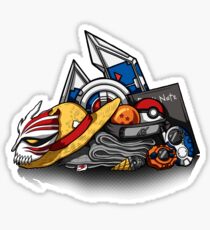 Anime Shonen & Monsters Sticker