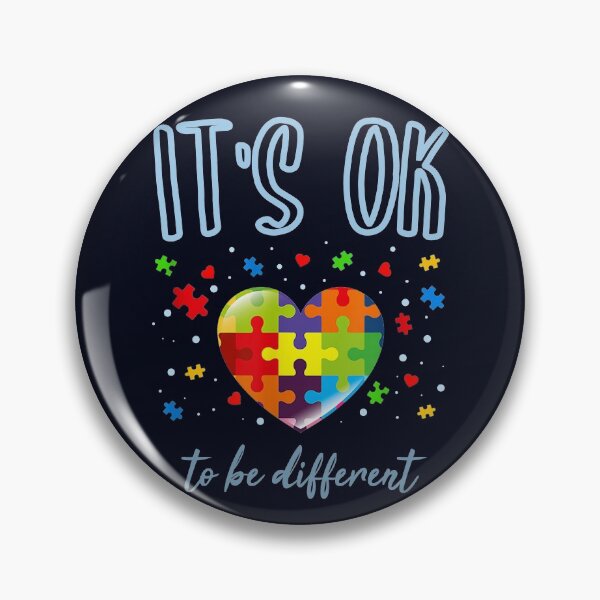 Item preview, It's OK To Be Different  - Autism Awareness designed and sold by madtoyman.