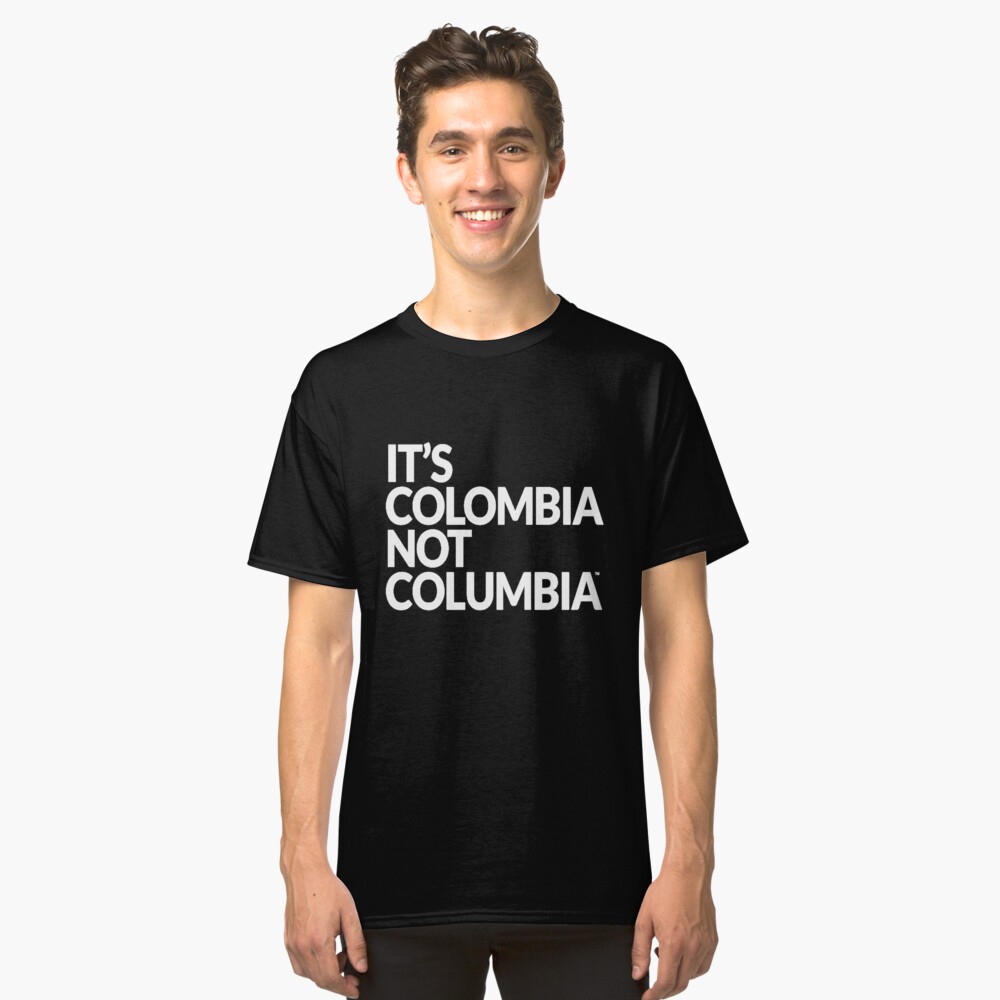 Its Colombia Classic T-Shirt Front