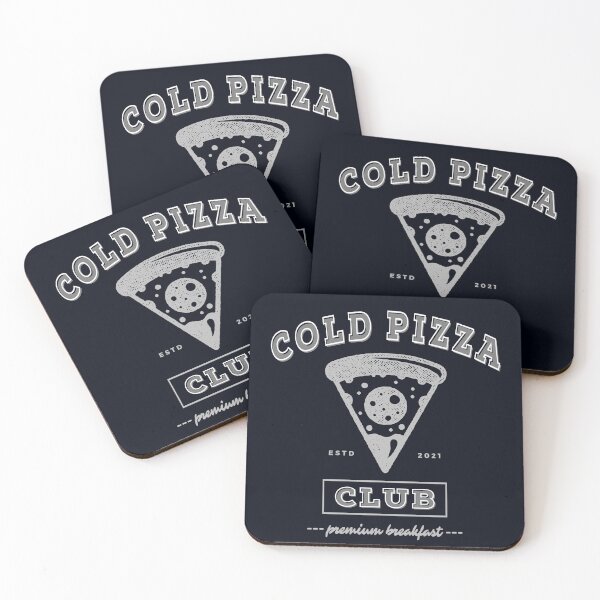 Item preview, Cold Pizza Club - Fun Pizza for Breakfast Fan designed and sold by madtoyman.
