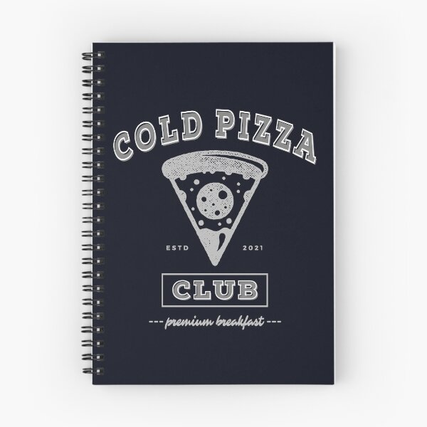 Item preview, Cold Pizza Club - Fun Pizza for Breakfast Fan designed and sold by madtoyman.