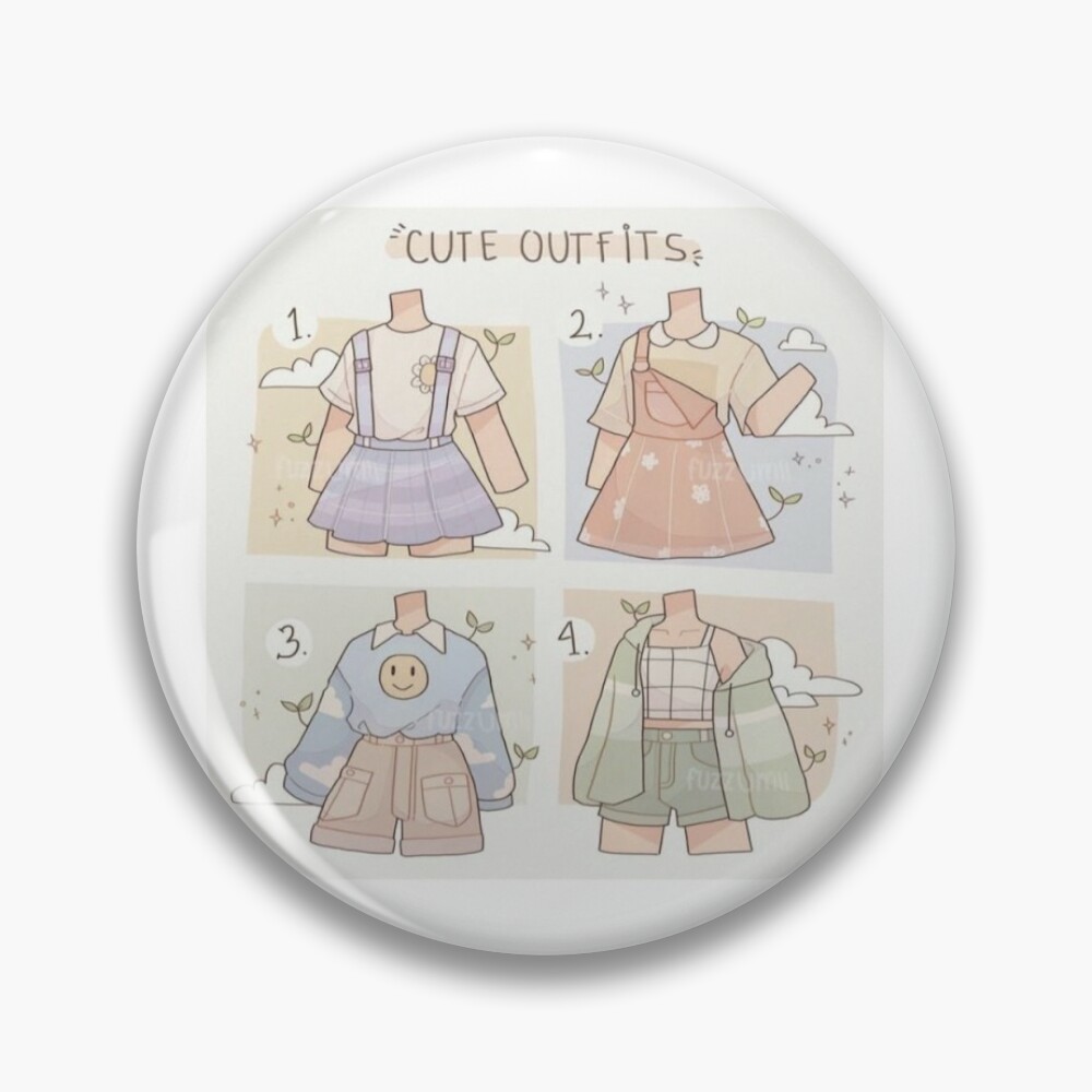 Cute Japanese Anime Fashion Outfits Pin for Sale by SheilaBling
