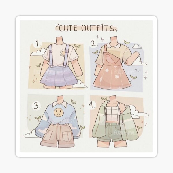 cute anime clothes drawingTikTok Search