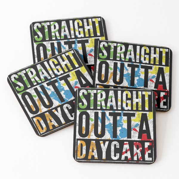 Item preview, Straight Outta Daycare Hand Painted Graduation Design designed and sold by modernfamgear.