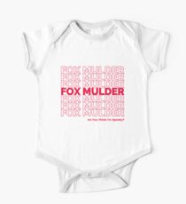 Fox Mulder One Piece - Short Sleeve