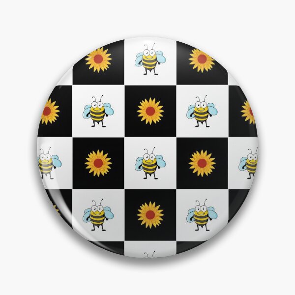 Item preview, Beautiful Bee & Sunflower Pattern designed and sold by CreativeMansion.