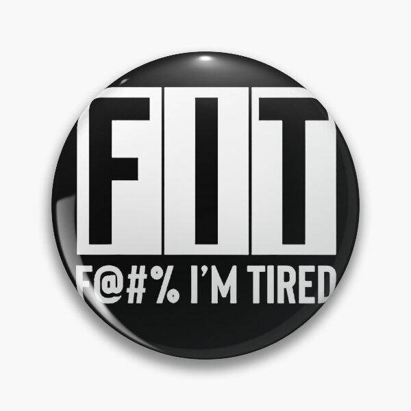 Item preview, FIT I'm Tired Workout Motivation designed and sold by ZacharyMarcus.