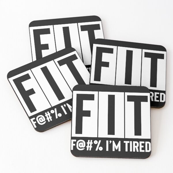 Item preview, FIT I'm Tired Workout Motivation designed and sold by ZacharyMarcus.