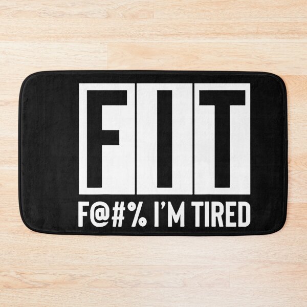 Item preview, FIT I'm Tired Workout Motivation designed and sold by ZacharyMarcus.