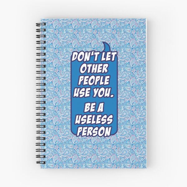 Item preview, Be a Useless Person designed and sold by artColourized.