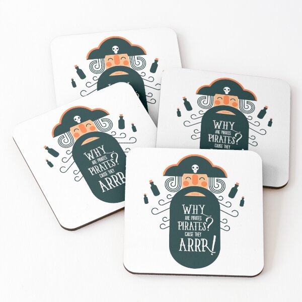 Item preview, Why Are Pirates - Cause They ARRR! designed and sold by Frenur.