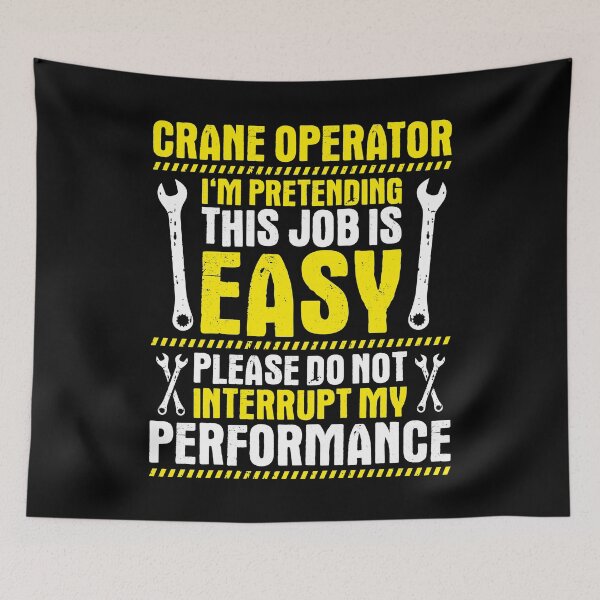 Item preview, Crane Operator Crane Driver Heavy Equipment designed and sold by Krautshirts.