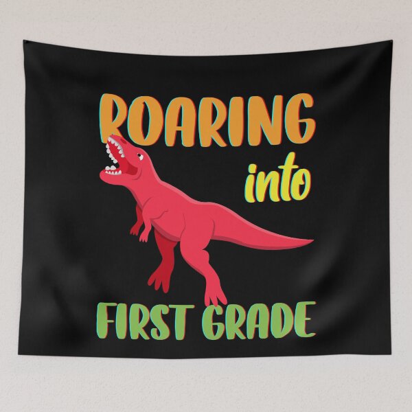 Item preview, Roaring into First Grade designed and sold by Labradoodlesetc.