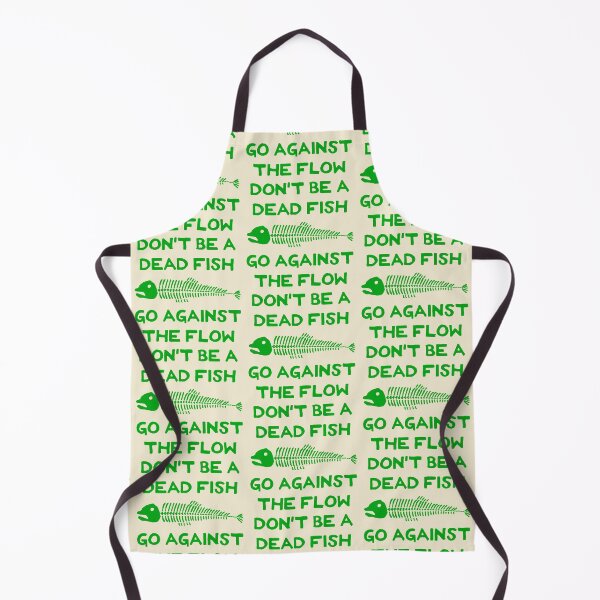 Item preview, Don't Be A Dead Fish - Go Against The Flow (v7) designed and sold by TimespunThreads.