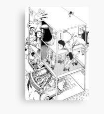 Shintaro Kago - Abstractions Metal Print