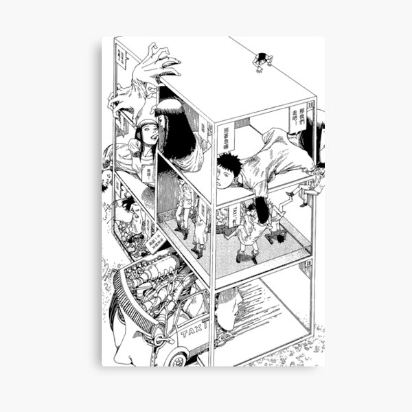 Shintaro Kago - Abstractions Canvas Print