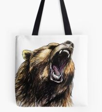 Grizzly Bear Tote Bag