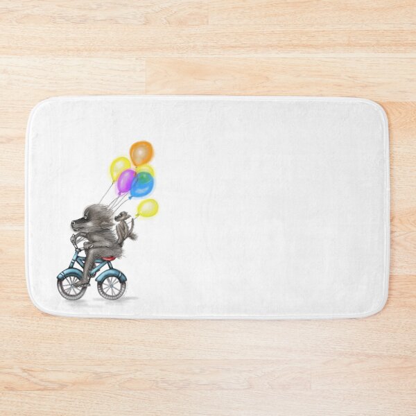 Item preview, Balloon-Bearing, Bicycling Baboons designed and sold by Cherie Roe Dirksen.