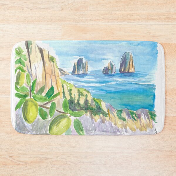 Item preview, Romantic Italian Dreams With Capri Rocks and Lemon Tree designed and sold by artshop77.
