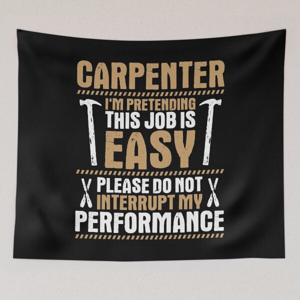 Item preview, Carpenter Carpentry Joiner Wright designed and sold by Krautshirts.