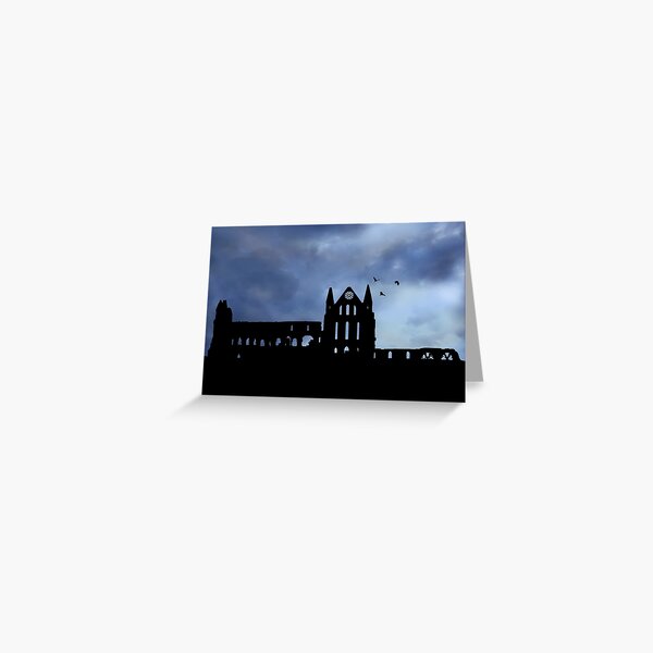 Item preview, Whitby Abbey Stormy Sky designed and sold by Scatthecat.
