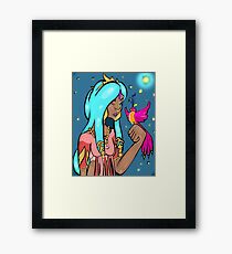 Elven Bird Framed Print