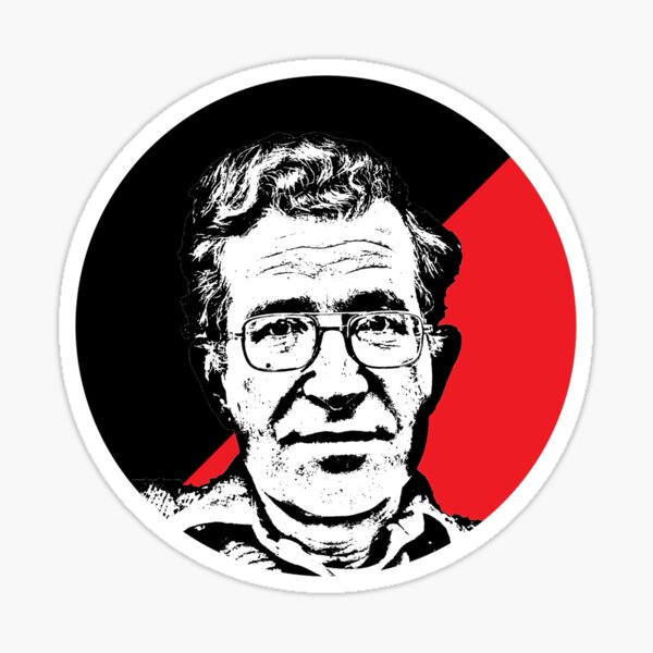 Item preview, Chomsky Anarchist Stencil designed and sold by KJCasey1982.