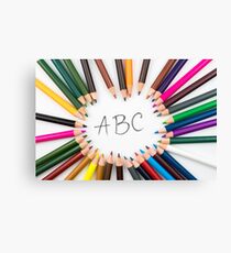 ABC Canvas Print