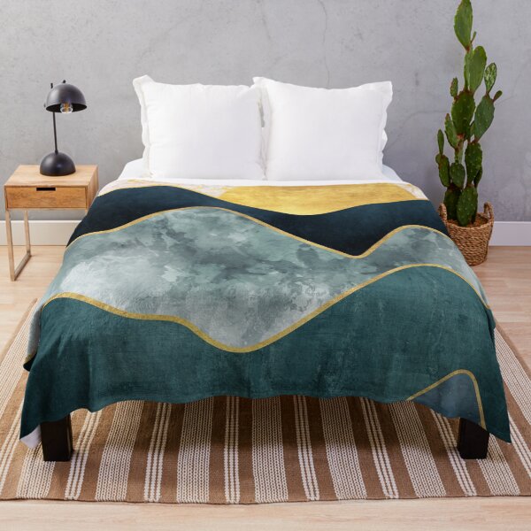 Item preview, Gold mountain wallpaper design with landscape line arts, Golden luxury background design designed and sold by darkmoonlight-.