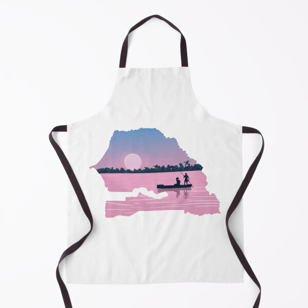 Item preview, Senegal, map and landscape designed and sold by landscapeworlds.