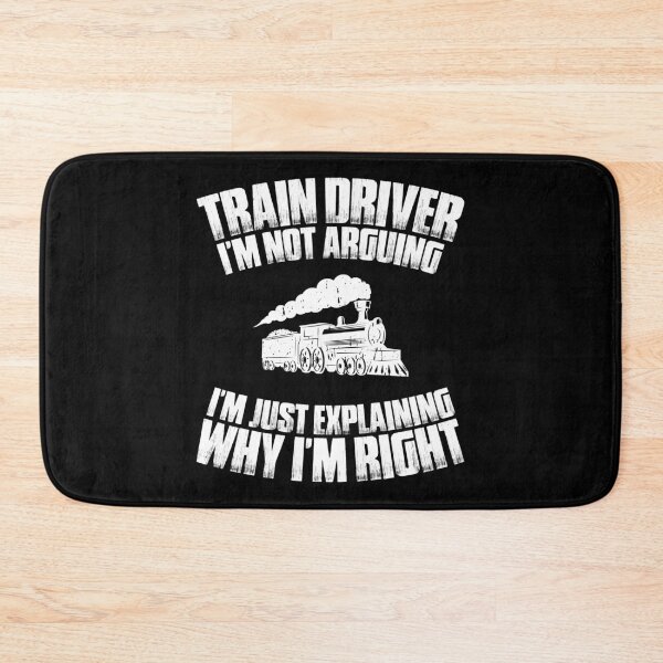 Item preview, Train Driver Railroad Engineer Locomotive Engineer designed and sold by Krautshirts.