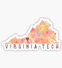 Style 1 - Virginia Tech Sticker