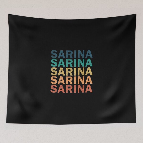 Item preview, Camiseta con nombre de Sarina - Camiseta de artículo de regalo con nombre de Sarina Vintage Retro de Sarina designed and sold by arlinasdua.