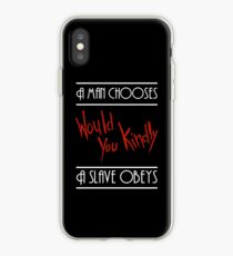 A Man Chooses... iPhone Case