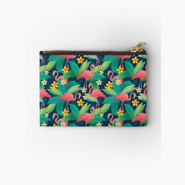 Item preview, Beautiful Palm Leaves And Flamingo Pattern designed and sold by EpicArtz.