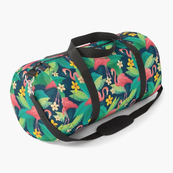 Item preview, Beautiful Palm Leaves And Flamingo Pattern designed and sold by EpicArtz.