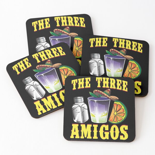 Item preview, Funny Cocktail Pun Three Amigos Bartending  designed and sold by MontalvoJanice.
