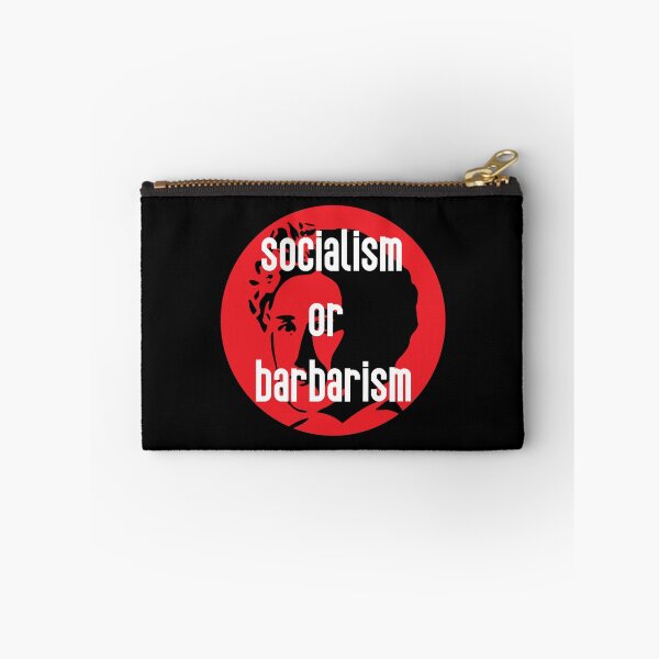 Item preview, Rosa Luxemburg "Socialism Or Barbarism" Stencil designed and sold by RevolutionInPaint.